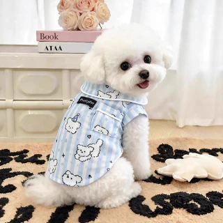 ฤดูร้อนสัตว์เลี้ยงแมวเสื้อผ้าบางชุดนอนป้องกันขนร่วงน่ารักบ้านชุดสําหรับอังกฤษสั้น แร็กดอลล์ ลูกแมว