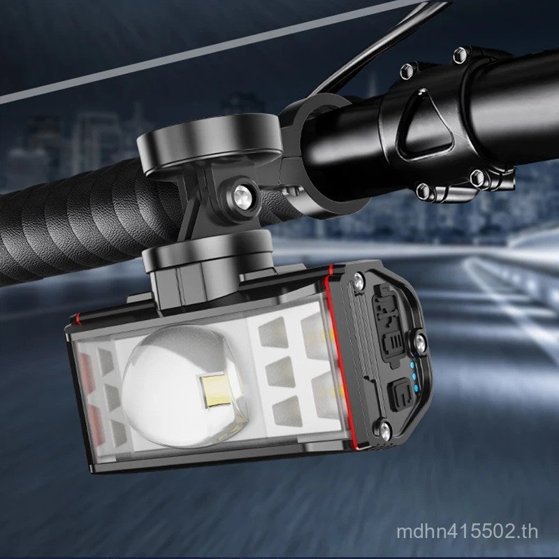 ไฟฉายANDLED สำหรับแฮนด์เบิลจักรยาน ชาร์จได้ทางUSB กันน้ำ ใช้สำหรับการขี่จักรยาน EGG1