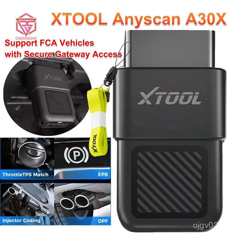 XTOOL Anyscan A30X PK A30M เครื่องมือวินิจฉัยรถยนต์บลูทูธ OBD2 เครื่องสแกนเนอร์ 26 + รีเซ็ตบริการรหั
