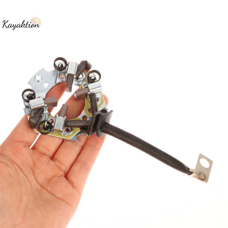 Kayaktion 1 ชิ้น DIY อุปกรณ์เสริม Starter มอเตอร์คาร์บอนแปรงสําหรับ Hyundai Santa Fe BYD F3 53 มม.Ni