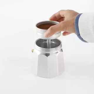 ☀️Sun&Shop อะไหล่ กรวยกรองกาแฟ moka pot กรวยสำหรับหม้อต้มโมค่าพอท ขนาด 1 2 3 6ถ้วย อะไหล่เครื่องชงกาแฟ W8QE