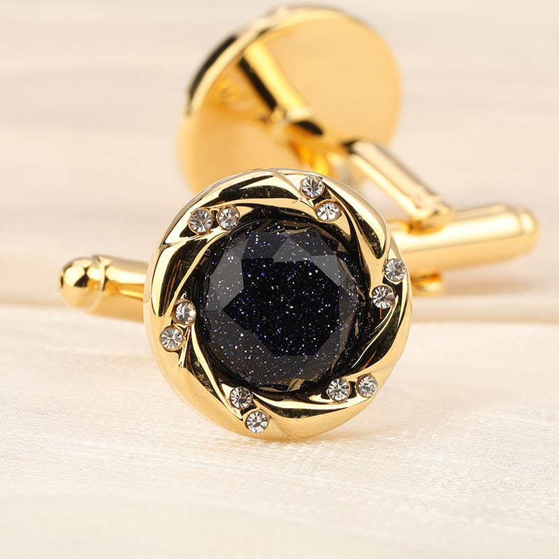 High-end French-style shirt cufflinks, business men's cuff studs, shirt buttons, cuff buttons for bo