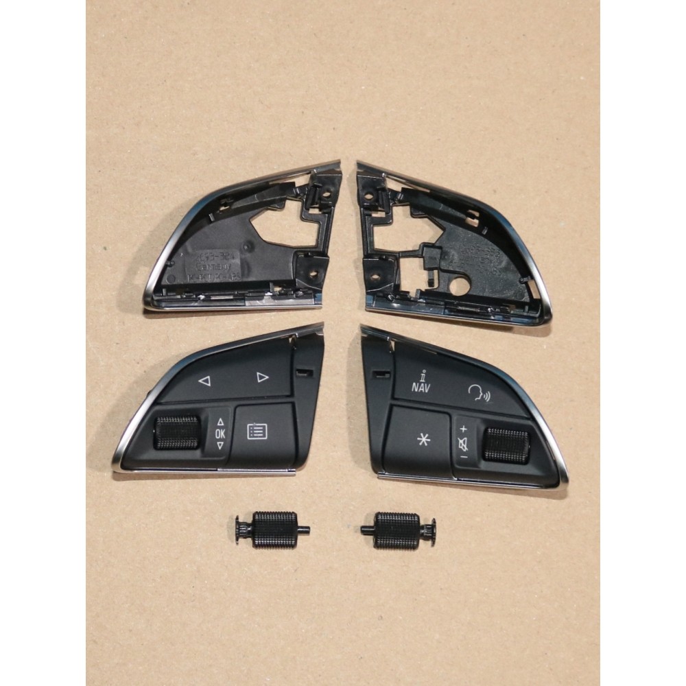 เหมาะสําหรับ 12 ถึง 18 Audi A6LA7A8Q7 ปุ่มพวงมาลัยปุ่มมัลติฟังก์ชั่นปุ่มสวิทช์