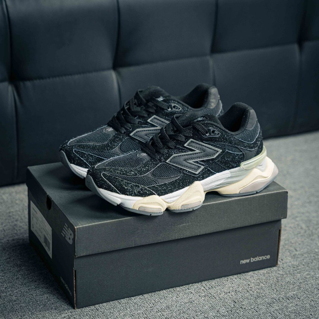 💖100 New Balance NB 9060 U9060JBM/U9060JBB/U9060HSD/U9060ZGF รองเท้าวิ่งแบบ UnisexUnisexUnisex