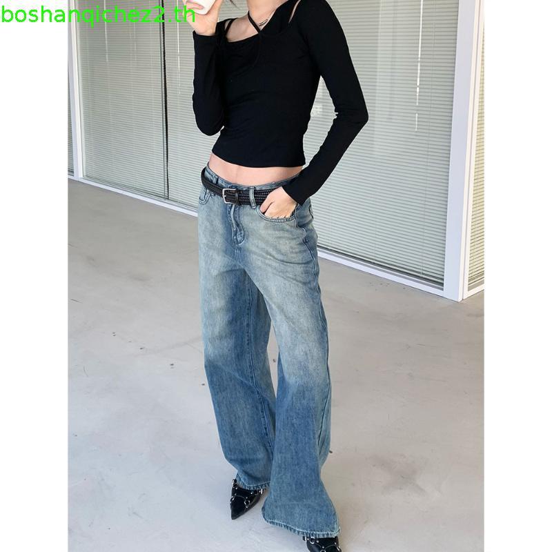 Riley.apparels - Virgin Jeans กางเกงยีนส์ 2ความยาว ทรงกระบอกกลางปลายขาม้า 7012