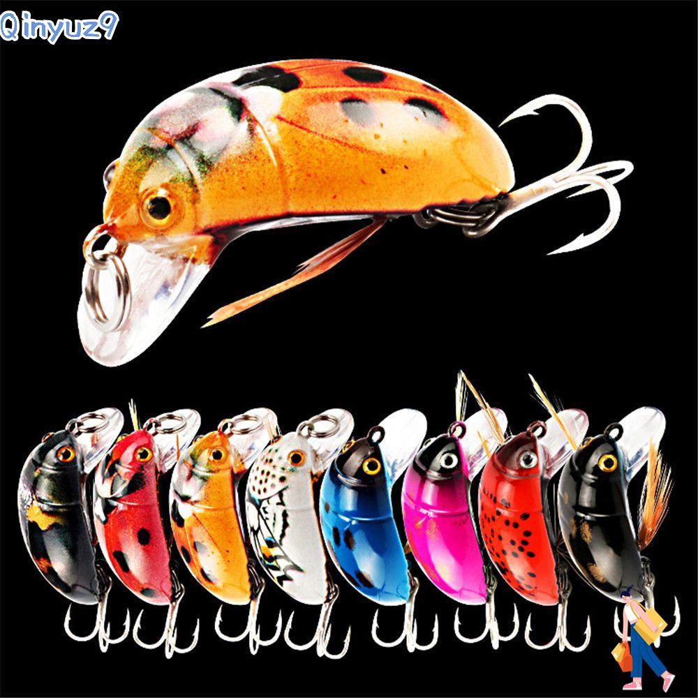 QINYUZ9 ช้อน Spinner ทนทานแบบพกพา Fishing Tackle Swim Wobbler เหยื่อ