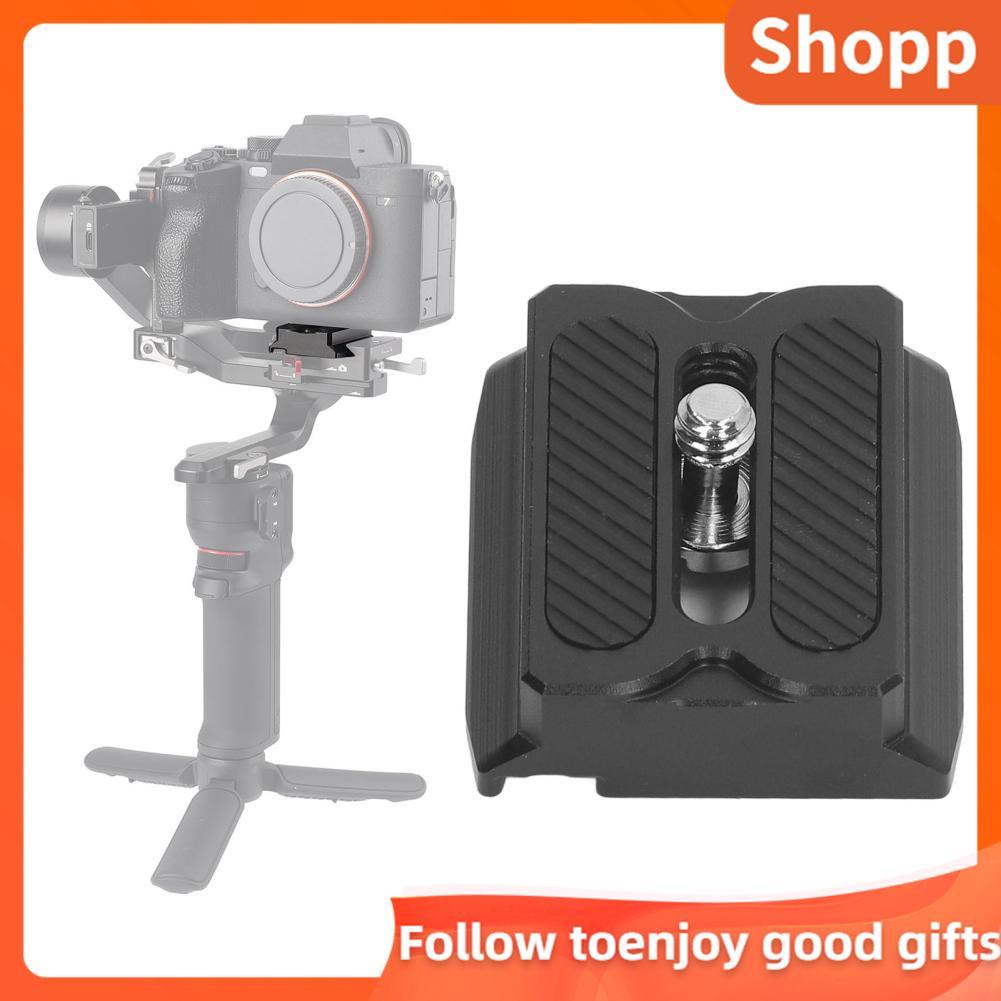 Shopp Shopp Quick Release Plate อะลูมินัมอัลลอยอะแดปเตอร์ยึดกล้องสำหรับ RS3 RS 3 Mini Pro 2 RSC Stab