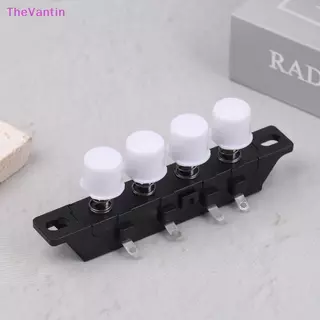 TheVantin 1/2/3 ชิ้น 4 คีย์ 3 สปีด ​​สวิตช์ลูกบิดกลม อุปกรณ์เสริมสวิตช์พัดลมไฟฟ้าสากลสําหรับพัดลมตั้งโต๊ะพัดลมชั้น สินค้าดี