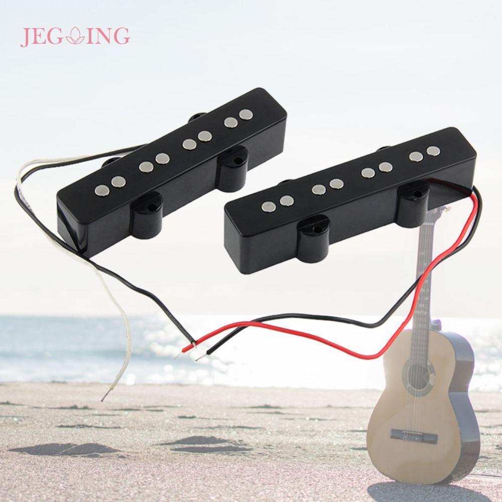 2 ชิ้น J Bass Pickups Humbucker รถกระบะ 4 String Bass เปิดรถกระบะ J Bass เปลี่ยนไฟฟ้า Bass Pickups B