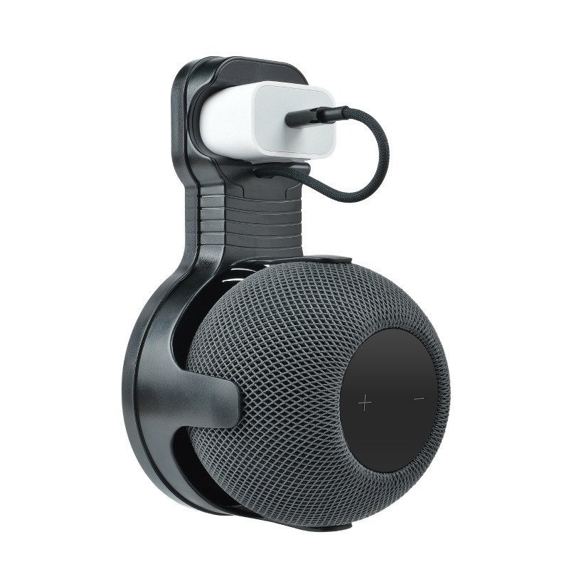 ที่แขวนผนัง HomePod แบบไร้การเจาะเหมาะสําหรับ Homepod mini Storage Fixing Bracket