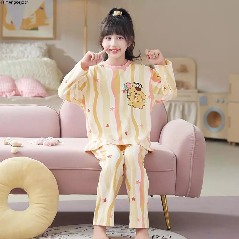 FAIRY_BABYชุดนอนเด็กผ้าคอตตอน ชุดนอนเด็กผู้หญิง 10 ขวบ ชุดนอน sanrio ชุดนอนเด็กโต ผู้หญิง 12 15 ปี ชุดนอนpochacco ชุดนอนผ้าคอตตอน 100% ชุดนอนมายเม ชุดนอนแม่ลูก ชุดนอน kuromi ชุดนอนเด็กแขนยาว ชุดนอนเด็กเล็ก ชุดนอนคู่แม่ลูก ชุดนอนคอกลม ชุดนอนเด็กหญิง thumbnail 6