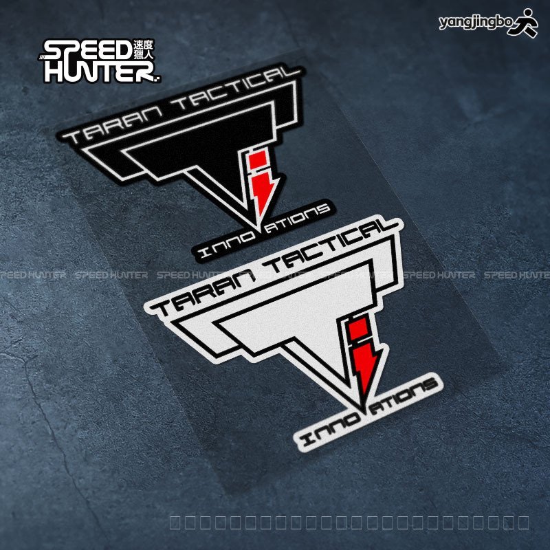 พร้อมสต็อก Taran ยุทธวิธี Taran ยุทธวิธีทหารป้ายรถสติกเกอร์ที่ไม่ซ้ํากันกันน้ําสะท้อนแสง Decal