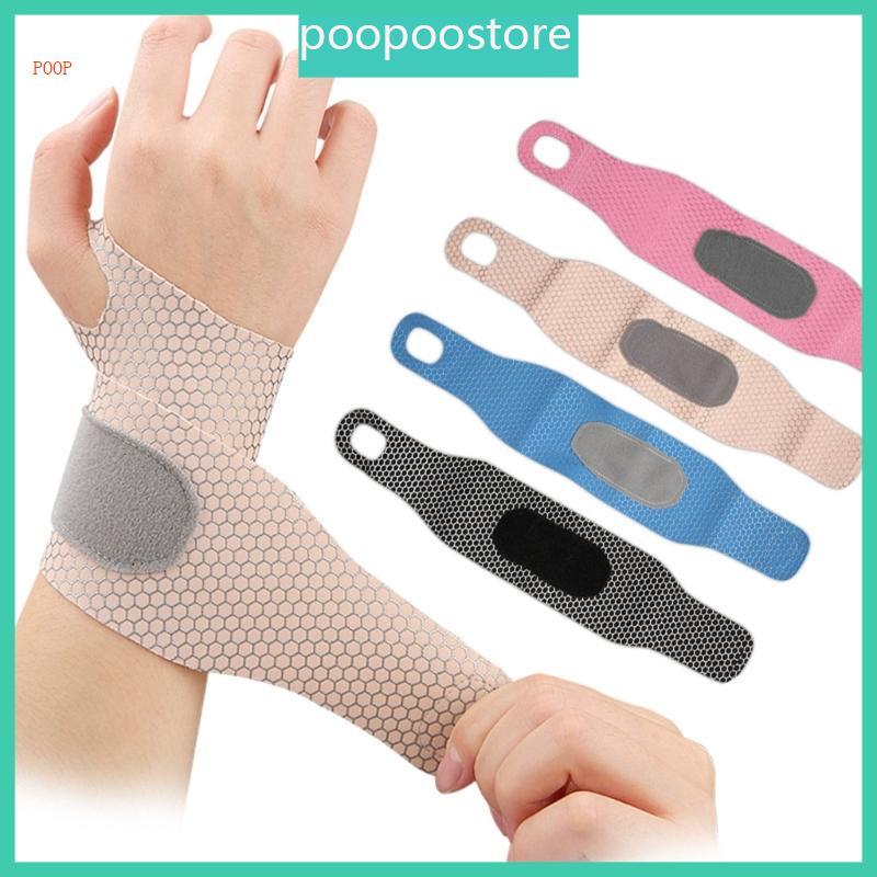 Adjustable Wrist Wrap Workout Wrist Band, Carpals Tunnel Compression Wrist Brace