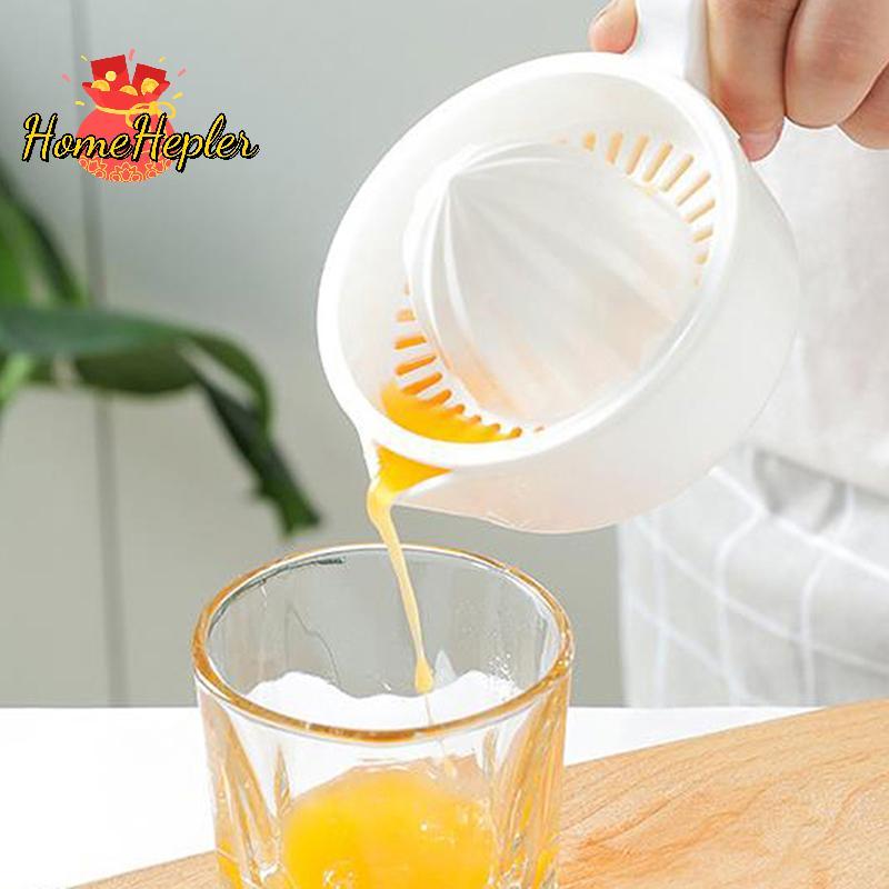 HomeHepler เครื่องคั้นน้ําผลไม้ Citrus Manual Orange Lemon Fruit Squeezer Original Juice Potable Machine ใหม่