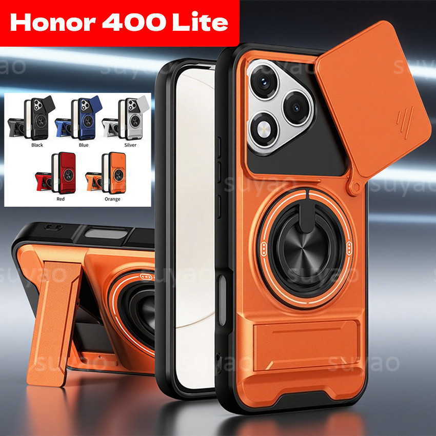ปลอกสําหรับ Honor 400 Lite 400Lite สมาร์ท 2025 เลนส์กล้องเลื่อนผู้ถือหน้าต่างเคสโทรศัพท์ Honor400Lit