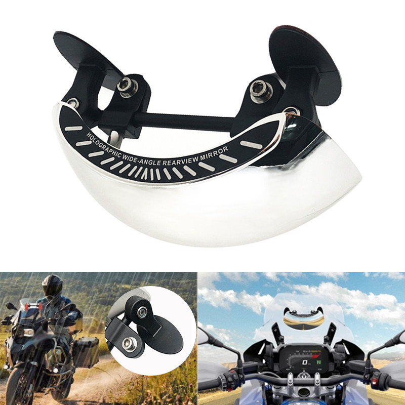 RT กระจกรถจักรยานยนต์มุมกว้างกระจกมองหลังด้านหลังสําหรับ Honda NC750X NC750S NC700X NC700S Integra75