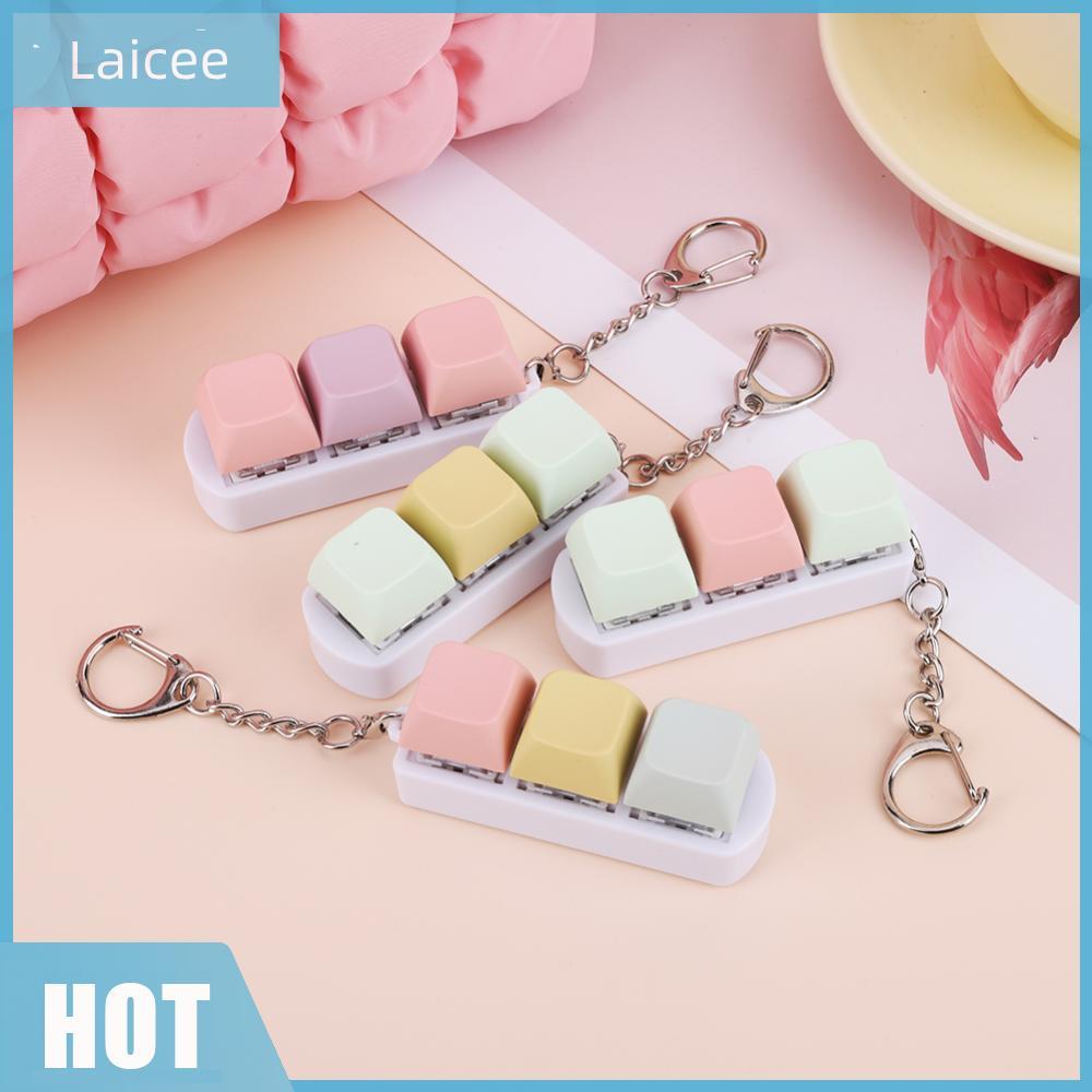 [Laicee.th] คีย์บอร์ด Fidget Keyboard Fidget พวงกุญแจ 3 คีย์ คีย์บอร์ด Decompression