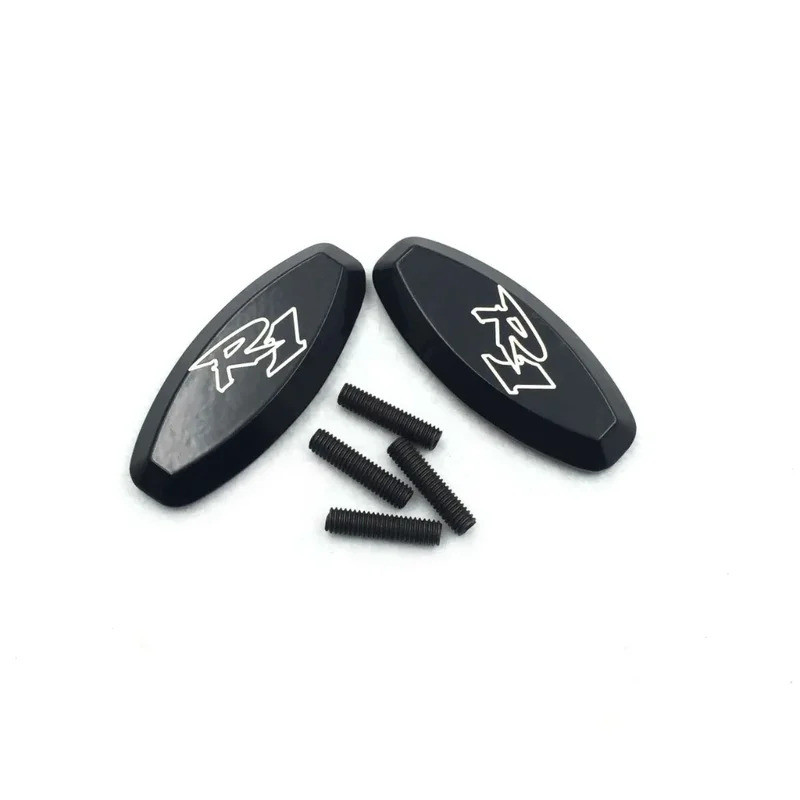 อุปกรณ์เสริมรถจักรยานยนต์กระจกบล็อกปิดแผ่นฐานสําหรับ Yamaha 1998-1999 YZF-R1,1999-2000 Yamaha YZF-R6