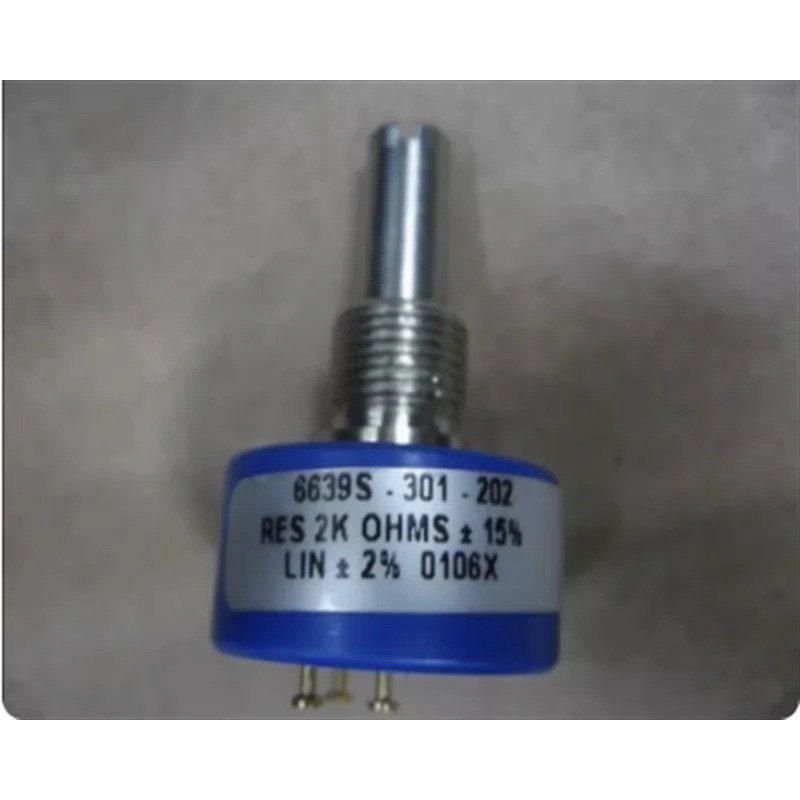 1 ชิ้นเดิมเม็กซิกัน BOURNS high-end potentiometer 6639S-301-202 RES 2K OHMS