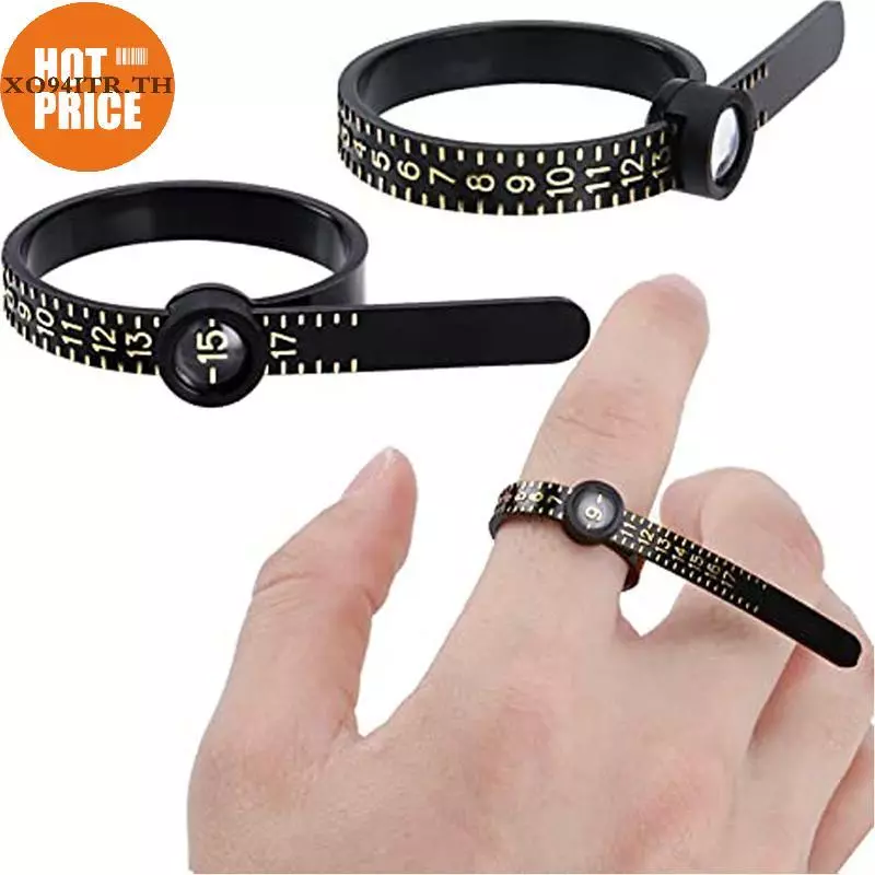 เครื่องมือวัดขนาดแหวน XOITR ปรับได้ตามมาตรฐาน UK/US/EU