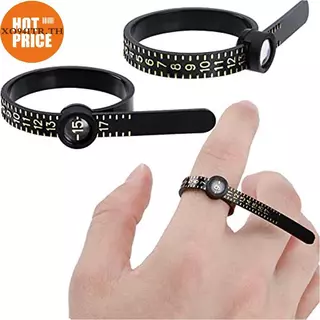 เครื่องมือวัดขนาดแหวน XOITR ปรับได้ตามมาตรฐาน UK/US/EU