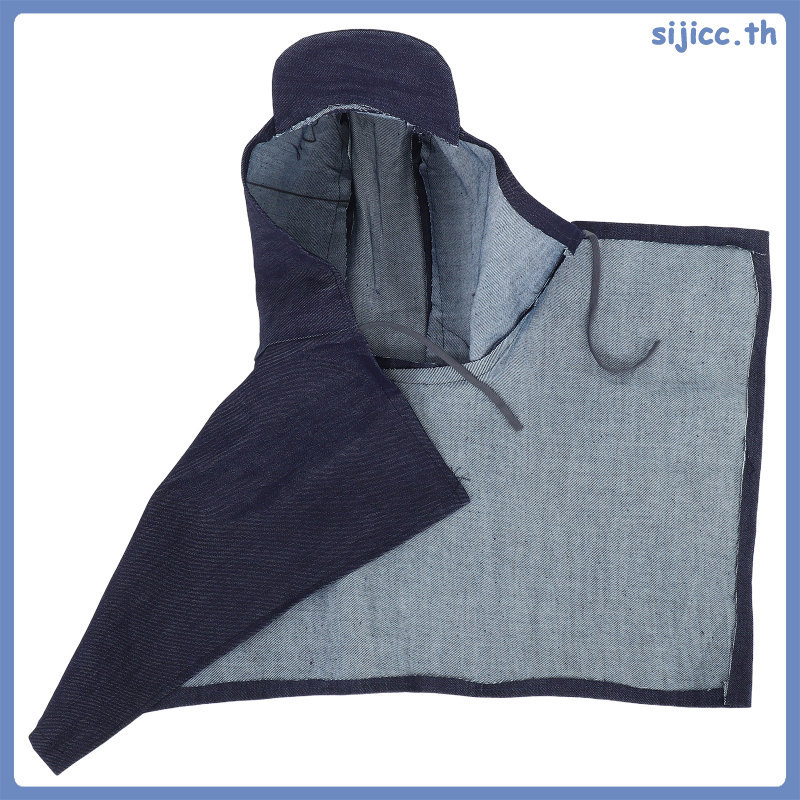 📱 1Pcs ผ้าพันคอคอสำหรับงานก่อสร้างผ้ากันทรายดีนิม