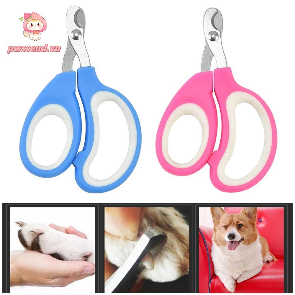 PWSSEND Cat Claw Trimmer, Cat Grooming โลหะสัตว์เลี้ยง Nailclippers, Grooming กรรไกร Clipper Nail Ca