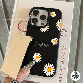 ดอกไม้สวย เคสไอโฟน11 เคส iphone 16 Pro Max 8 7 Plus XR 11 17 12 13 14 15 16 17 Pro Max เนื้อหนัง Case เคสไอโฟนหรูหราไฮโซ