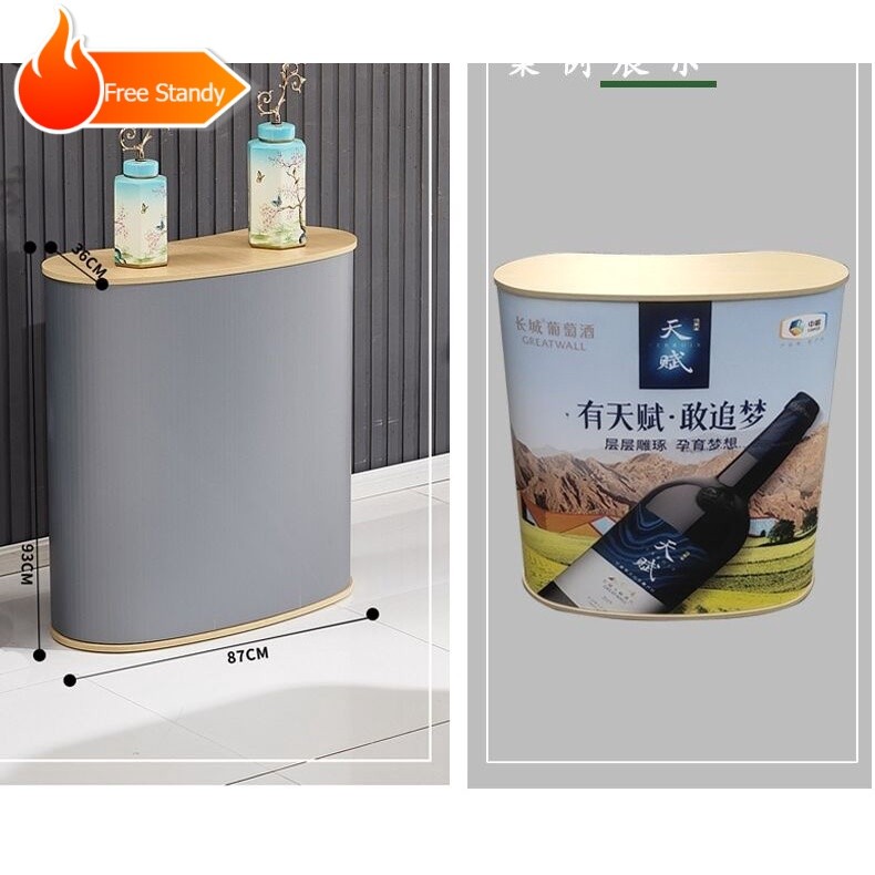 เคาน์เตอร์แสดงโปรโมชั่น เคาน์เตอร์แสดงสิ้นค้า โต๊ะโปรโมชั่น Promotion Display Counter trade show booth