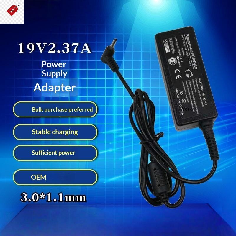 ALIK 1 ชุด 19V 2.37A 45W แล็ปท็อปสําหรับ Travelmate P214 TMP214-52 P214-53 P214-54 P215-52 A314-36P 