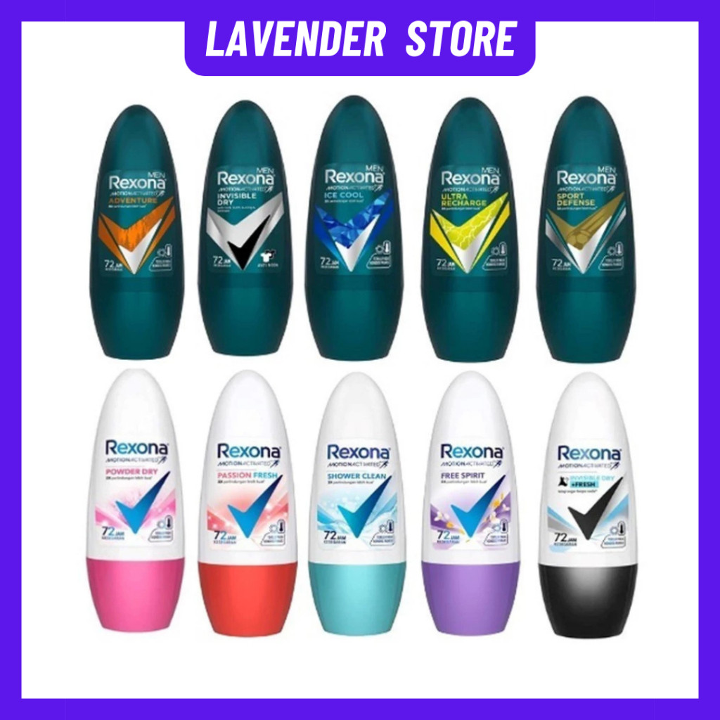 REXONA เรโซนา โรลออนระงับกลิ่นกาย 45มล