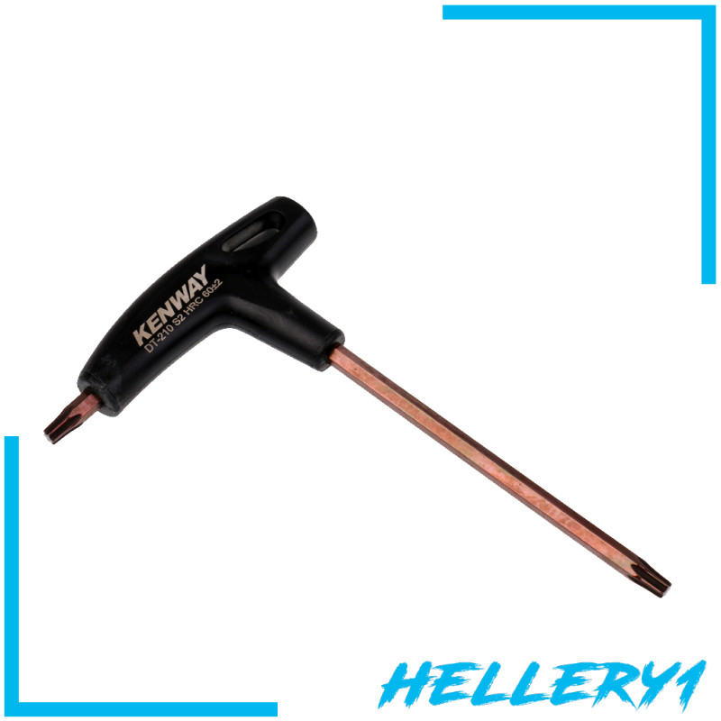 [Hellery1] ไขควง T25 พร้อม T in ไขควงโลหะผสมเหล็กสําหรับประแจ T25 สีดํา