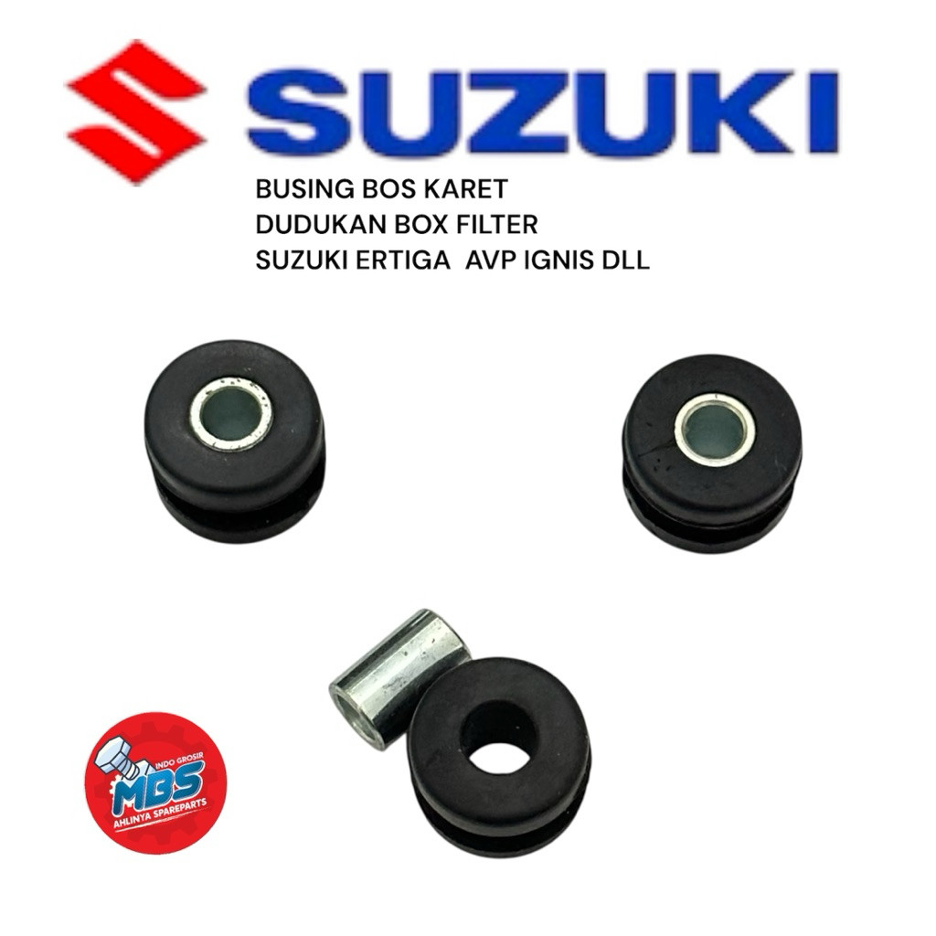 M6 Grommet แหวนยางเบาะ + บูช บูช บูช กล่องกรองอากาศที่อยู่อาศัย Suzuki Ertiga 2012-2017 Original SGP