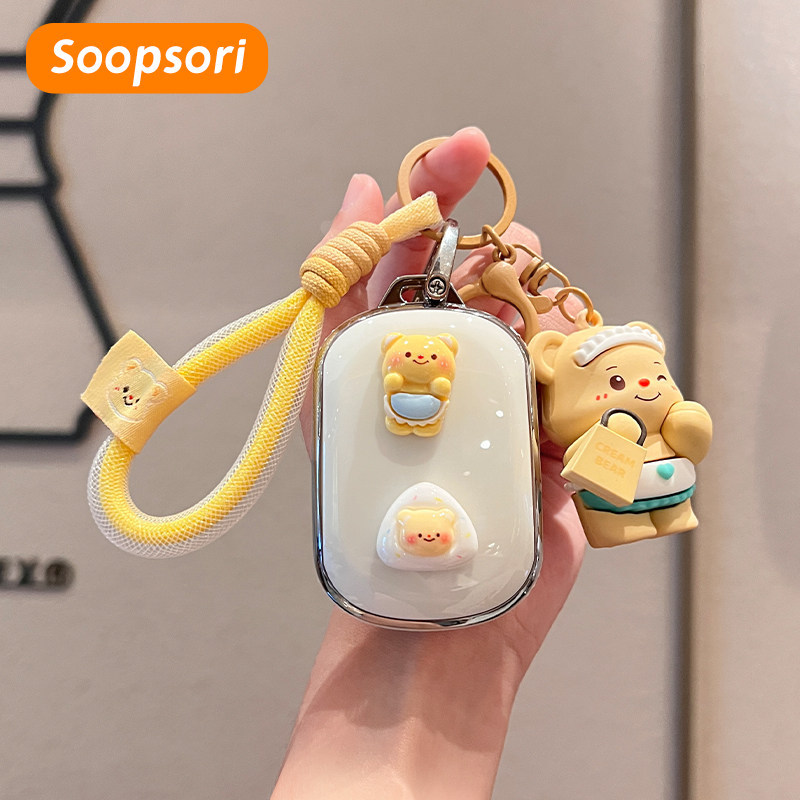 Soopsori TPU อุปกรณ์เสริมสมาร์ทคีย์เหมาะสําหรับ Chery C5 ev/Tiggo 8pro/Tiggo 7pro/OModa 5/OMODA E5/T