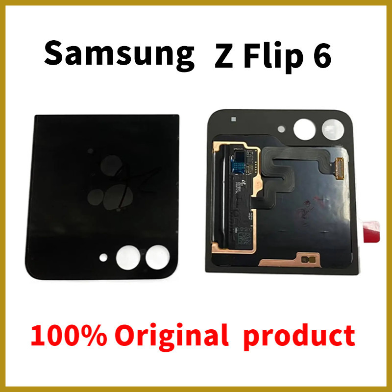 ภายนอกขนาดเล็กหน้าจอด้านหลังสําหรับ Samsung Z Flip 6 จอแสดงผล Touch Screen Digitizer Assembly สําหรั