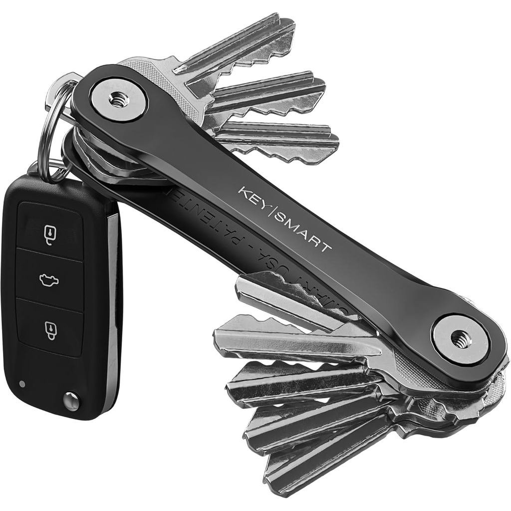 KEYSMART Key Holder สําหรับพวงกุญแจ - Compact Key Organizer สําหรับพวงกุญแจ, Minimalist Clutter-Free