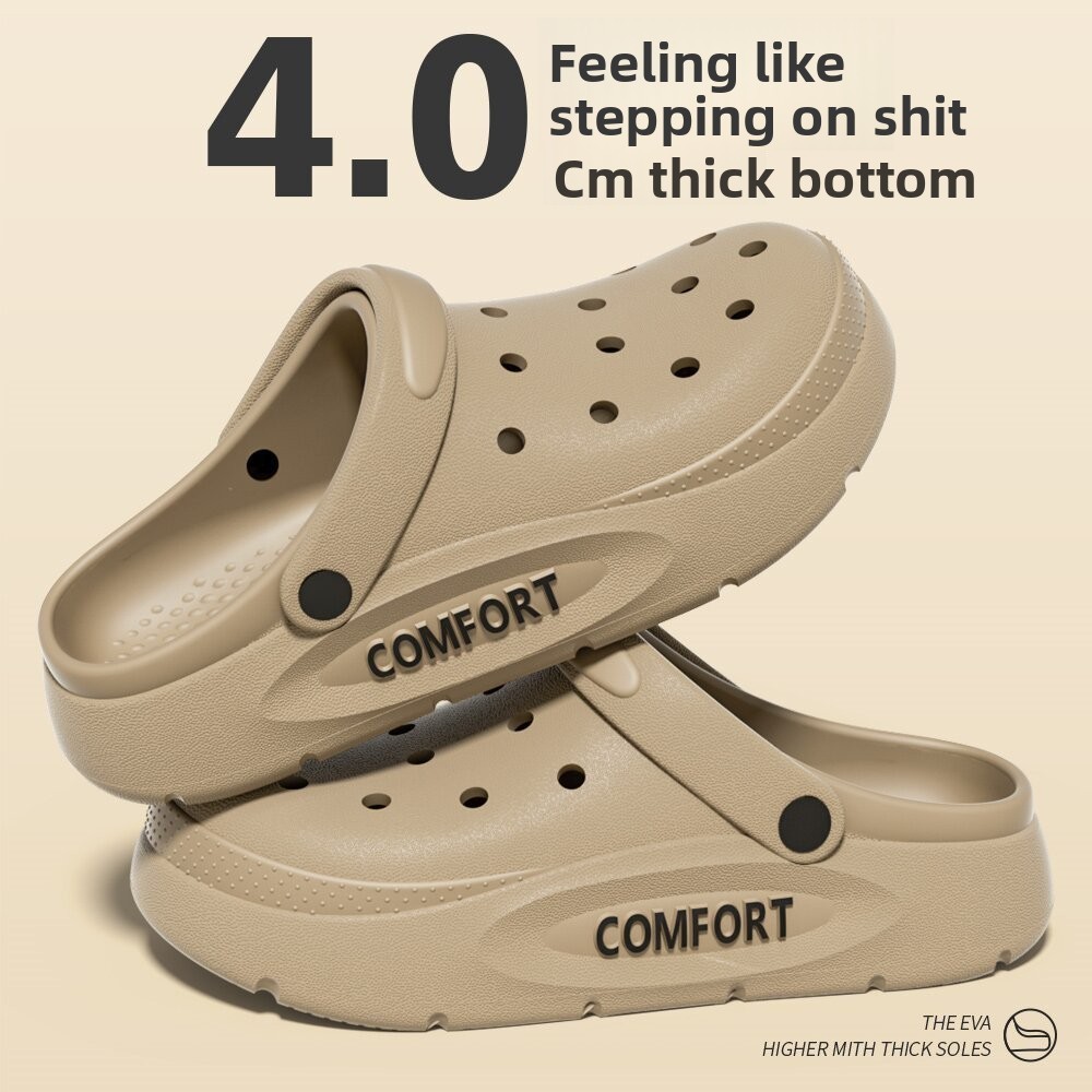 รองเท้าแตะรองเท้าแตะชายหาดกันกลิ่นกันลื่นสําหรับผู้ชาย - รูปที่ 7