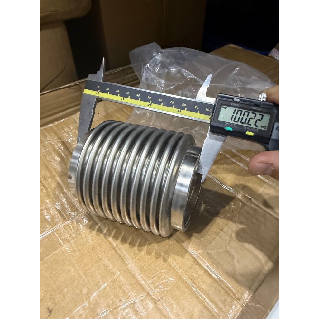 FLEXIBLE EXHAUST 2.5 นิ้ว 4 นิ้วสแตนเลส