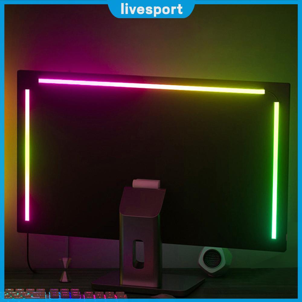 [ใหม่] Gaming RGB Sync Light Strip USB-Powered DIY LED Strip Light สําหรับโต๊ะเกม