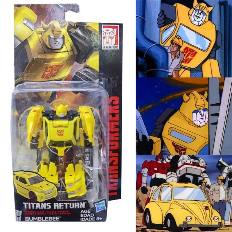 ในสต็อก Transformers IDW Commander Bumblebee Intelligence Commander Titan Return Series