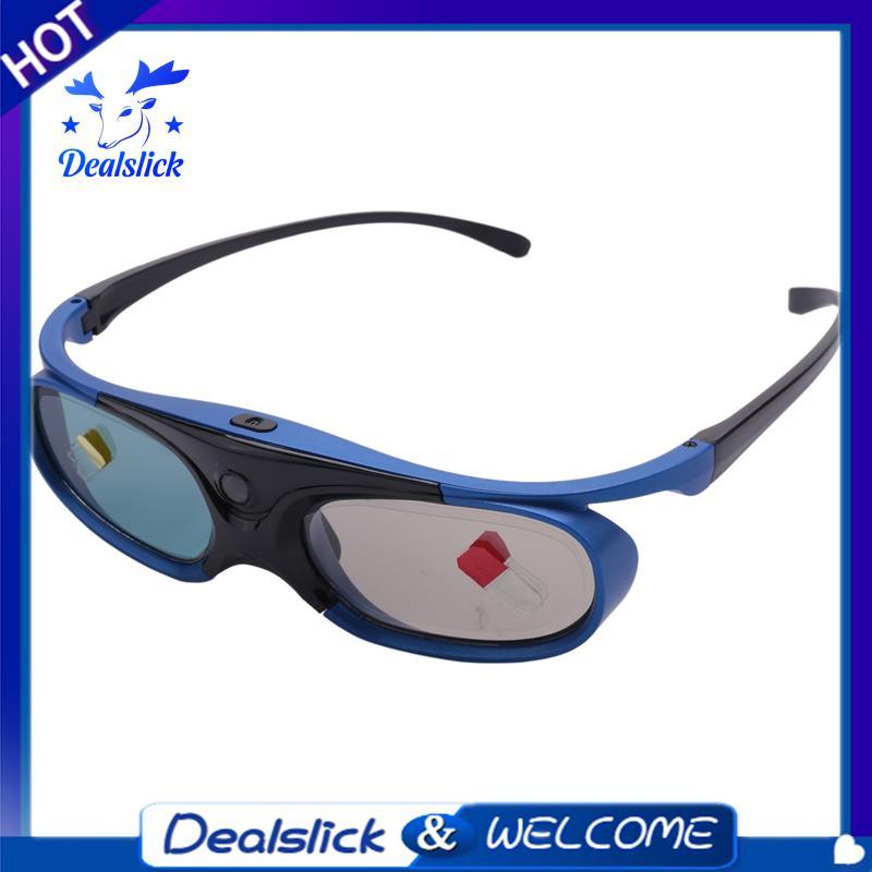 ชาร์จ DLP Link 3D แว่นตา Active Shutter แว่นตาสําหรับ Z3/Z4/Z6/H1/H2 ถั่ว G1/P2 & DLP LINK โปรเจคเตอ