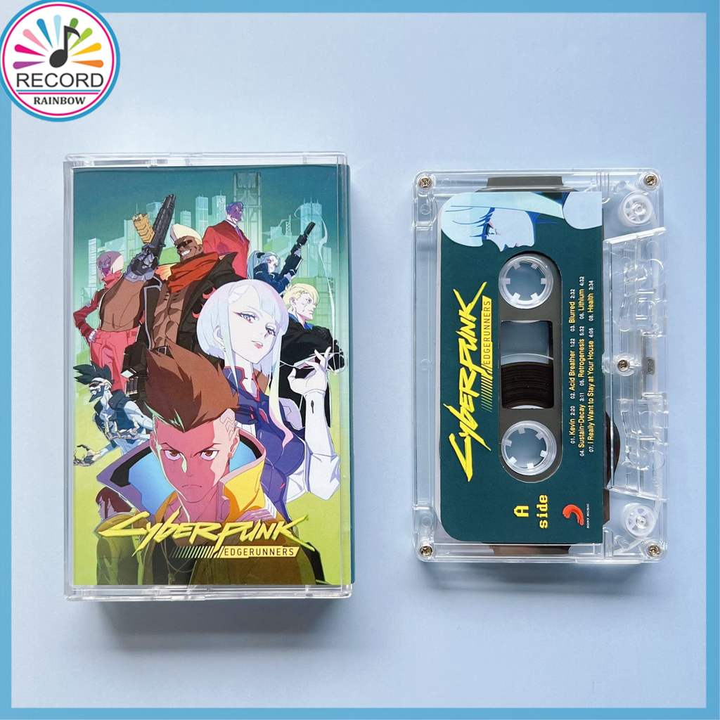 Cyberpunk Edgerunners Cassette Tape Brand New [Sealed] Original