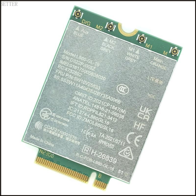 BETT ที่มีประสิทธิภาพ L860-GL-16 LTE โมดูล Extensive Band รองรับและถ่ายโอนข้อมูลสําหรับ L13 P14S P16