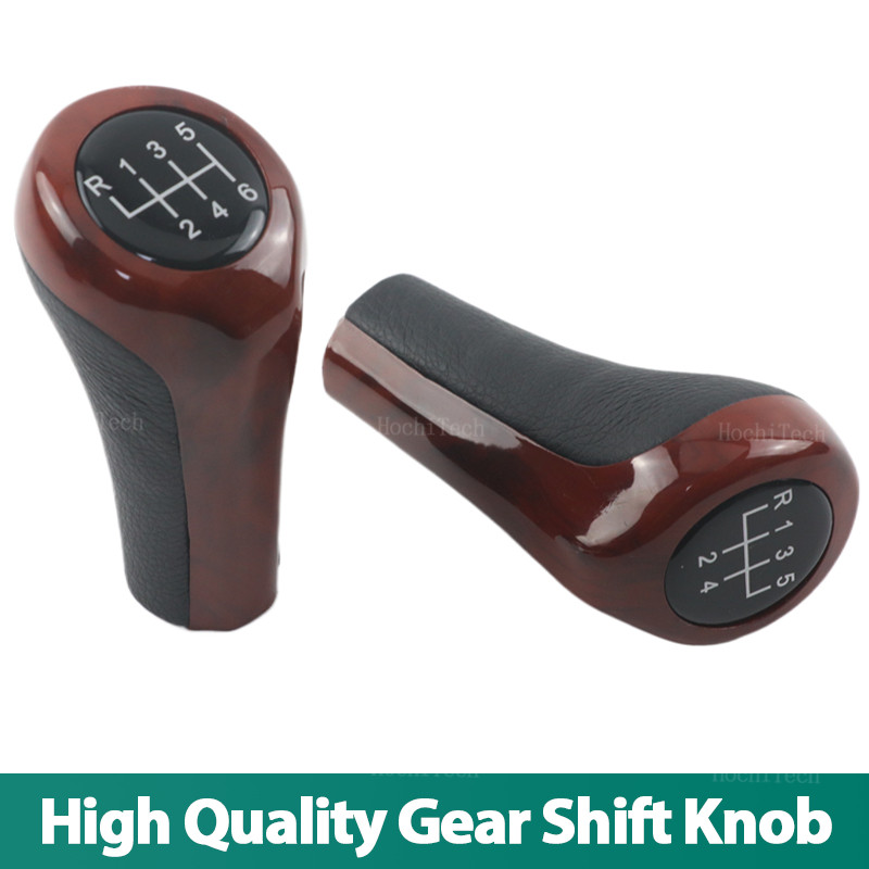 5/6 ความเร็วเกียร์ธรรมดาเกียร์ Shift Knob Lever สําหรับ BMW E90 E91 E92 E93 E30 E36 E46 F30 E60 E61 
