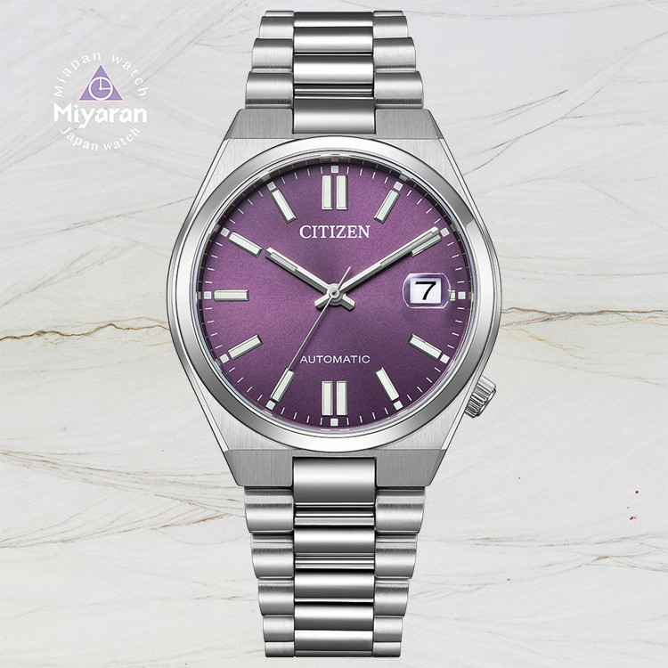 นาฬิกา Citizen Tshuyosa Automatic NJ0200-50W 37mm สแตนเลสสตีล กระจกแซฟไฟร์ สายสแตนเลสสตีล 《C》
