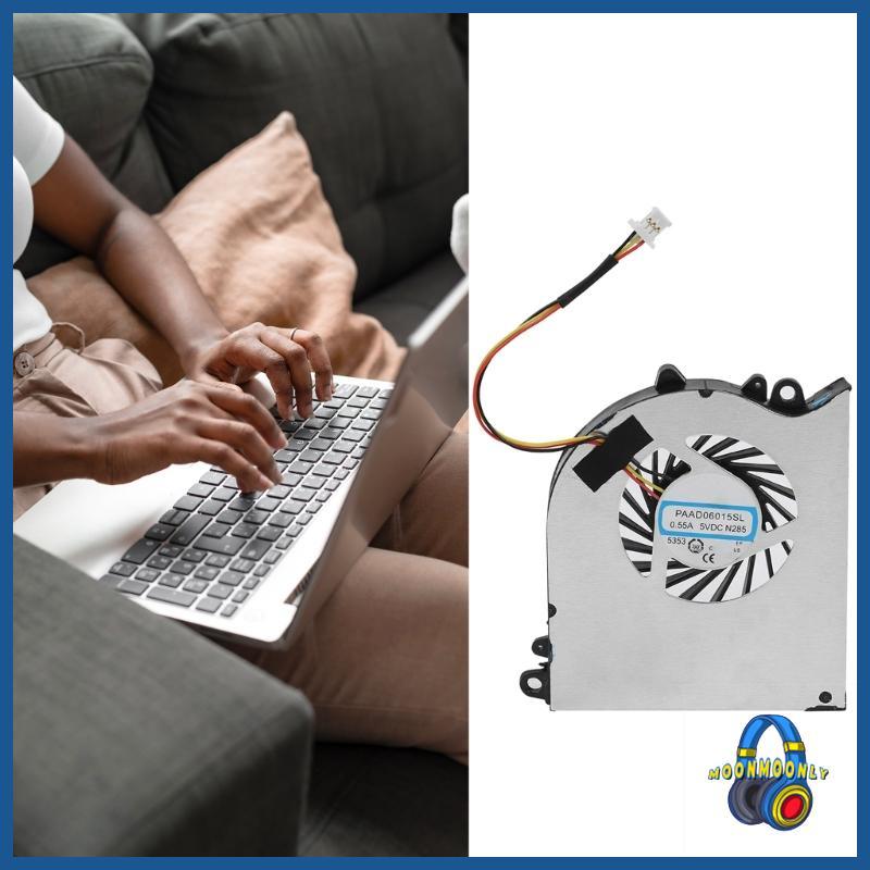 MOON แล็ปท็อปอะไหล่ CPU พัดลมระบายความร้อนสําหรับ MSI GS60 2PC GS60 2PL GS60 2QC GS60 2QD