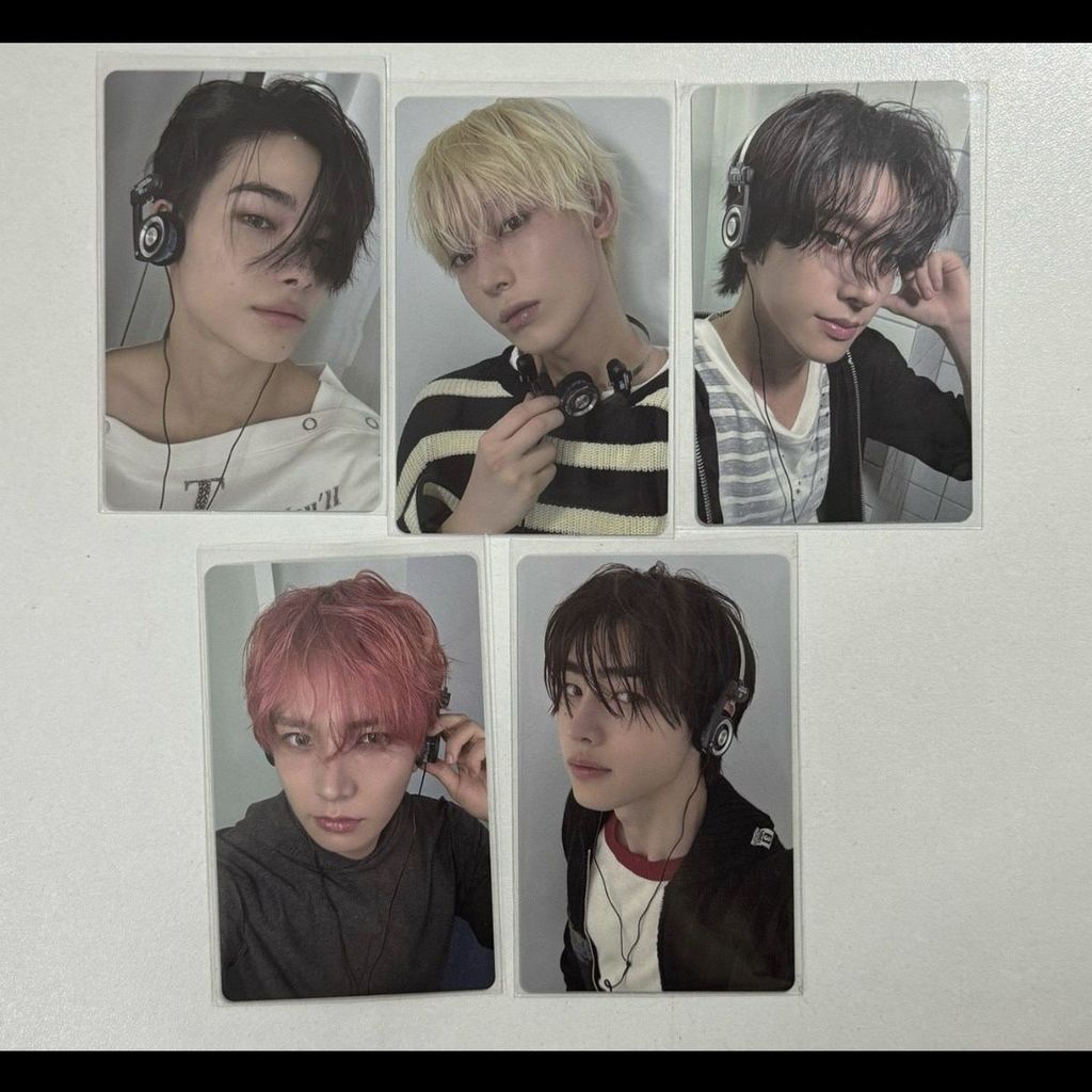 Enhypen Enhypen Flash การ์ดชุดหูฟังการ์ด Amount เต็มรูปแบบ 5w การ์ด Amount