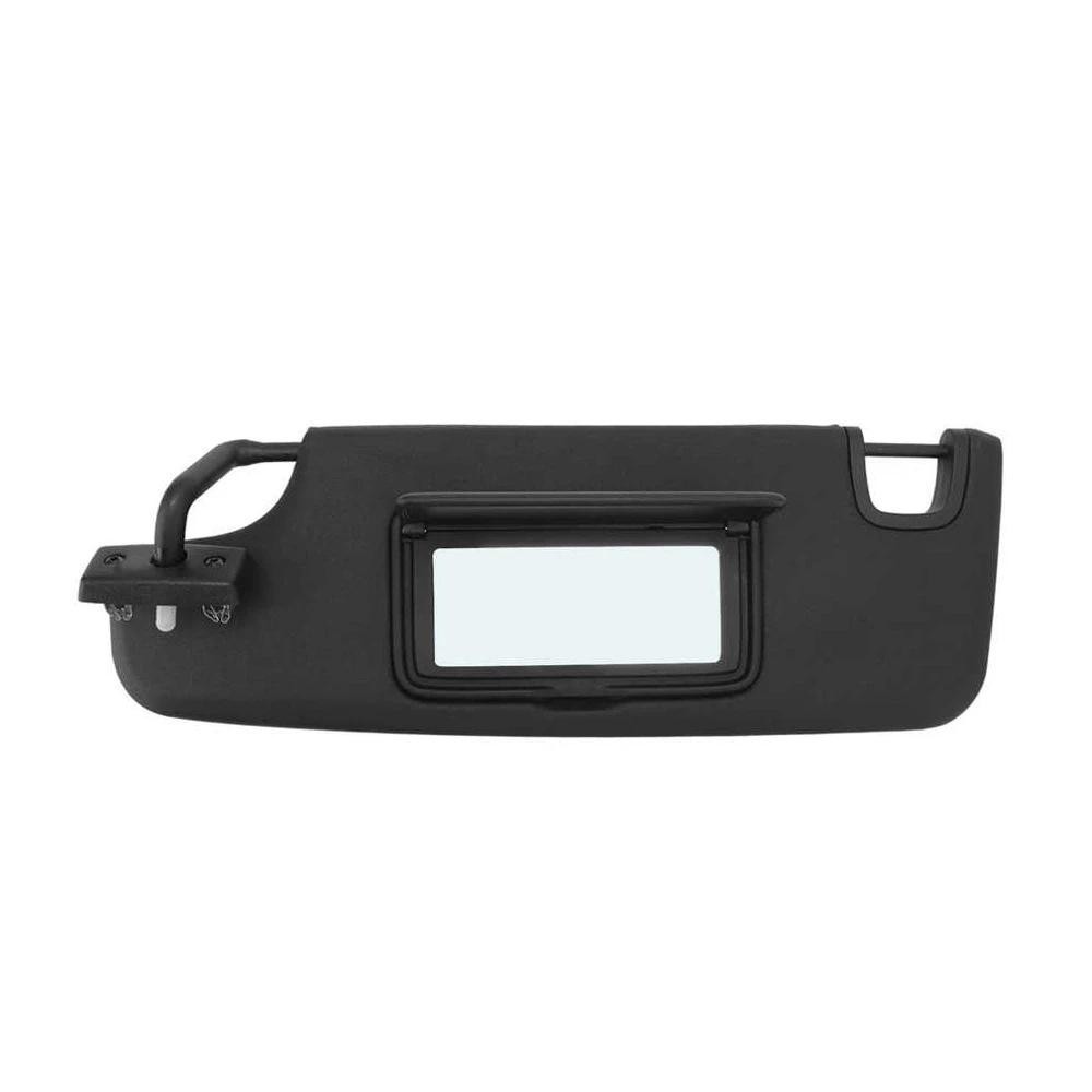 ม่านบังแดดรถยนต์ Sun visor กระจกสําหรับ Jeep Wrangler JK 2007-2018 สีดําซ้ายด้านข้าง 6CJ07DX9AA 1MK3