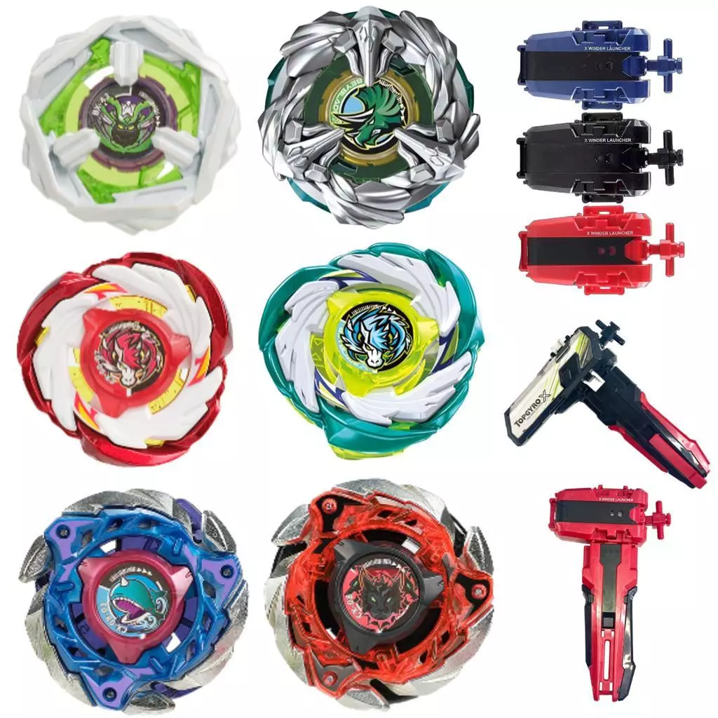 Beyblad X CX-10 CX-11 BX-46 CX-08 CX-08-01 CX-07 CX-00-07 BX-44 BX-43 UX-11 UX-01 UX-03 BX-23 beyblad brust Launcher ของเล่นเด็กโลหะผสม Gyro thumbnail 8