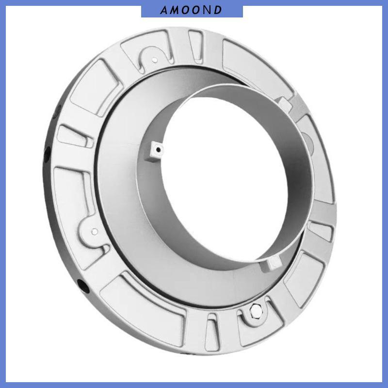 AMOOND ความเข้ากันได้แฟลช Bowen Mount Adapter สําหรับแฟลชนักถ่ายภาพมืออาชีพทําให้มั่นใจยาวนานประสิทธิภาพสุดท้าย